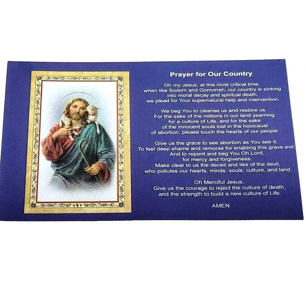 Prayer for Our Country Card 7" x 5"